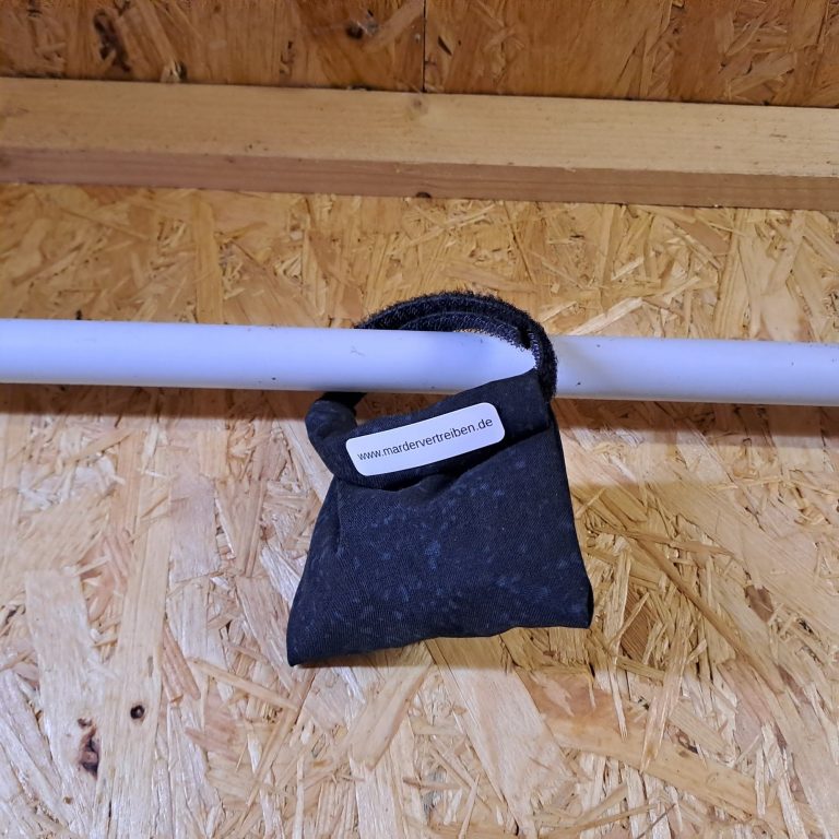 Beispiel Anbringung Marderheld